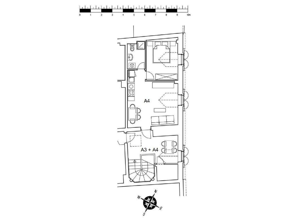 Centar Vodice Apartmani Rum bild